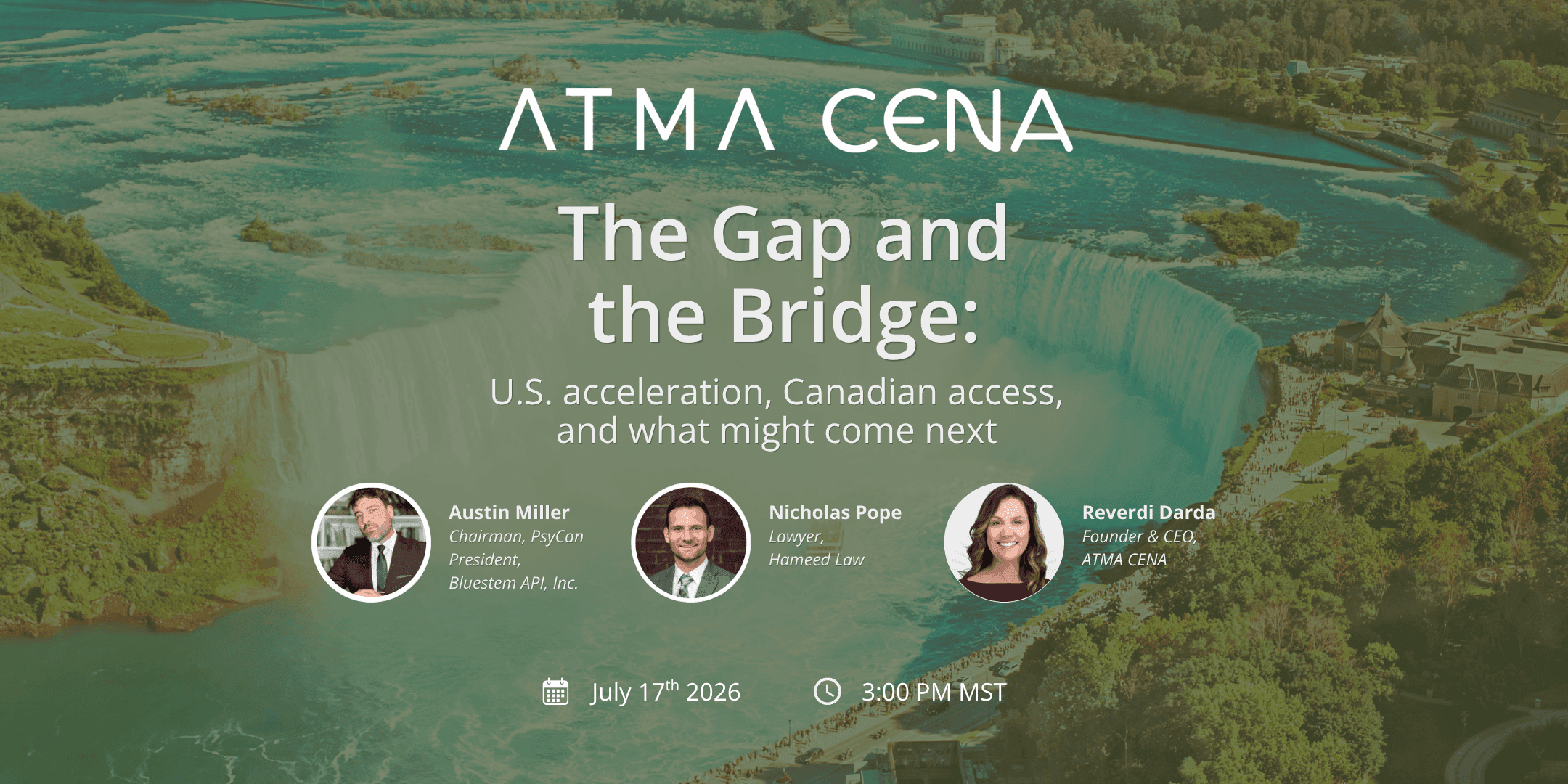 The Gap and the Bridge — ATMA CENA webinar on Canadian psychedelic legislation