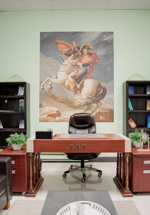Therapy room of the Dr. Bita Clinic - Psychedelic Therapy Montreal