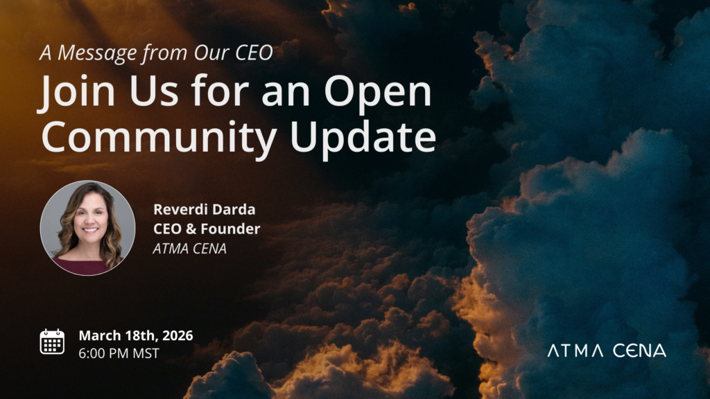 A Message from Our CEO Join us for an open community update